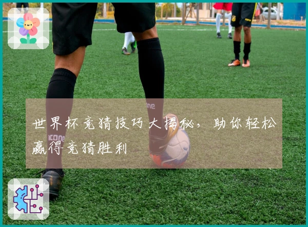 世界杯竞猜技巧大揭秘，助你轻松赢得竞猜胜利